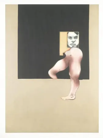 Aquatinte Bacon - Triptych 1991 