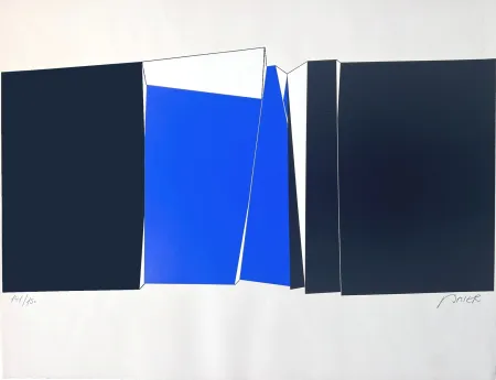 Sérigraphie Baier - Sans titre