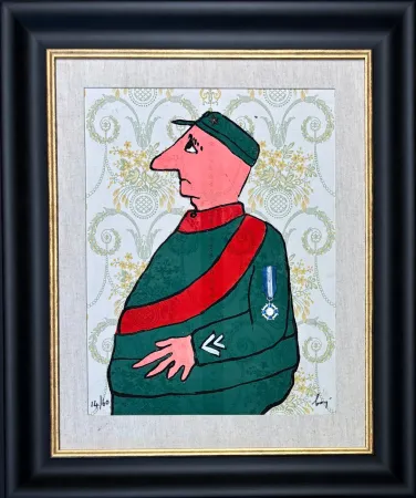 Gravure Baj - Caporal