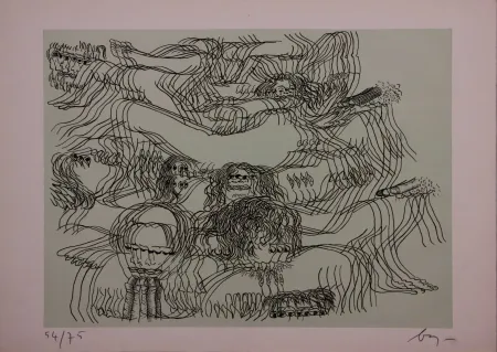 Eau-Forte Baj - Erotica II