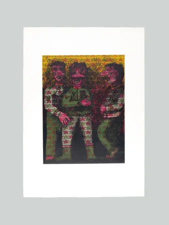 Eau-Forte Et Aquatinte Baj - Personaggi