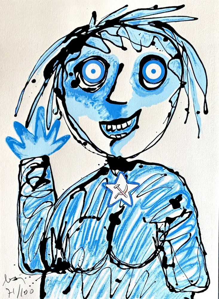 Sérigraphie Baj - Personaggio