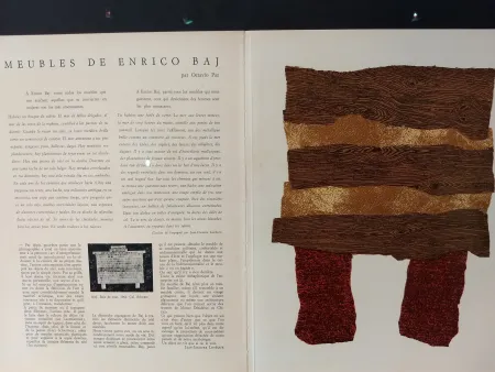 Livre Illustré Baj - Xxe No 20