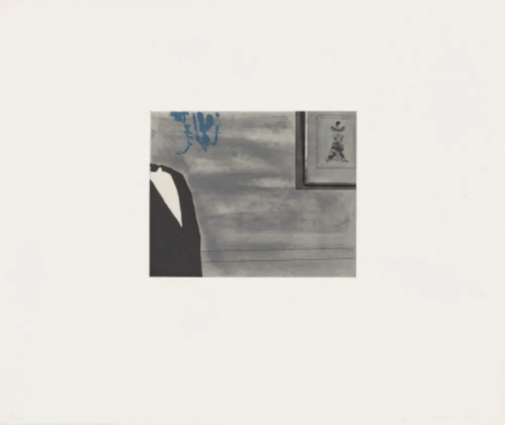 Eau-Forte Et Aquatinte Baldessari - Black Dice 1