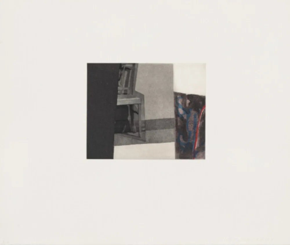 Eau-Forte Et Aquatinte Baldessari - Black Dice 4
