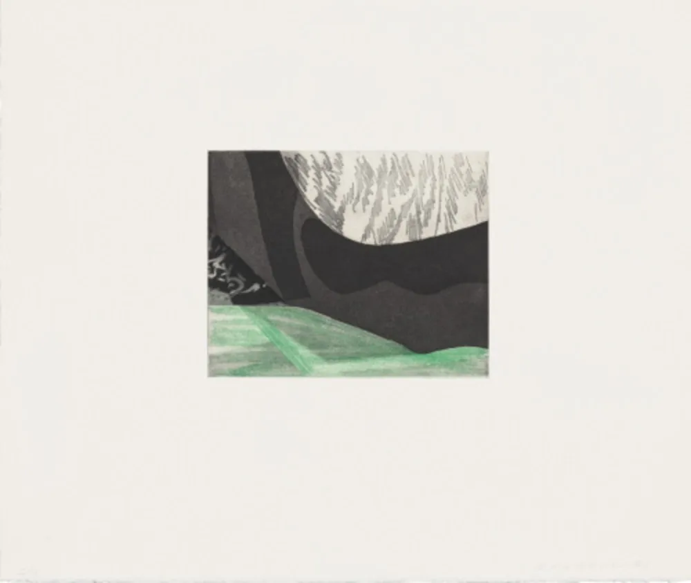 Eau-Forte Et Aquatinte Baldessari - Black Dice 8