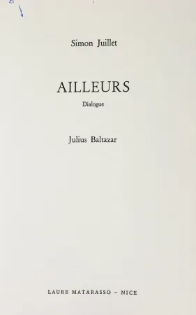 Livre Illustré Baltazar - Ailleurs