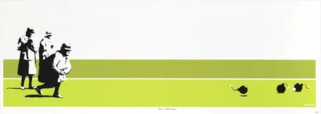 Sérigraphie Banksy - Bomb Middle England (Unsigned)