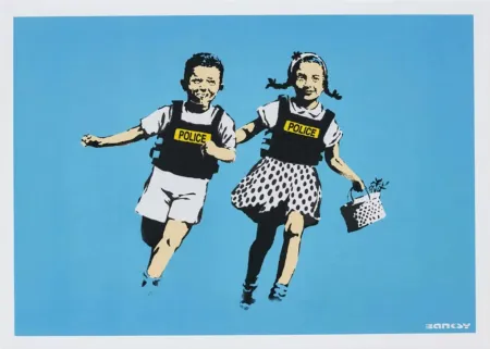 Sérigraphie Banksy - Jack & Jill (Unsigned)