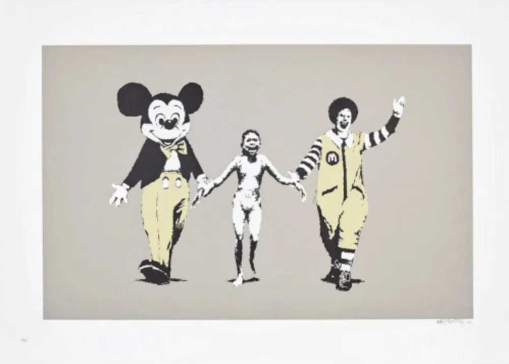 Sérigraphie Banksy - Napalm