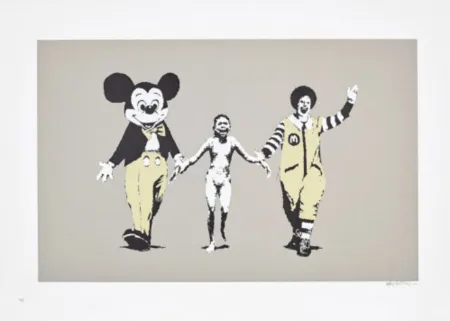 Sérigraphie Banksy - Napalm