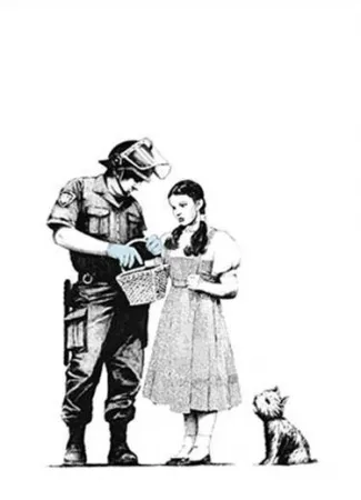 Sérigraphie Banksy - Stop and Search