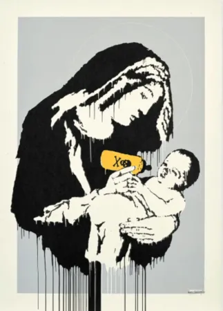 Sérigraphie Banksy - Toxic Mary