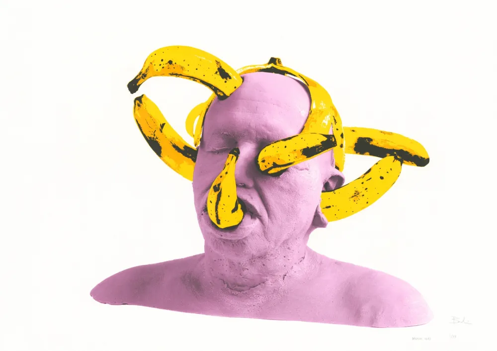 Sérigraphie Barbier - Banana Head
