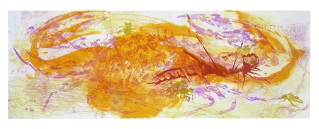 Lithographie Barcelo - Le Boeuf