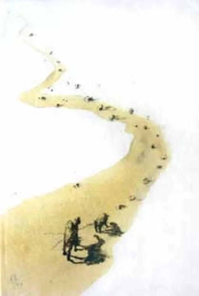 Lithographie Barcelo - Mali