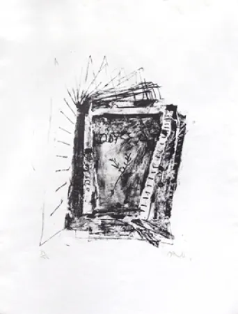 Lithographie Barcelo - Odyssee