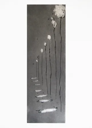 Gravure Barcelo - Réverbères