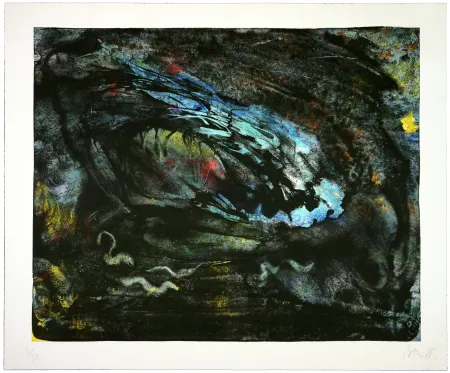 Lithographie Barcelo - Sans titre