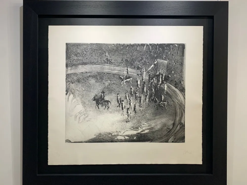 Aquatinte Barcelo - Tauromaquia