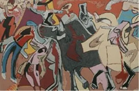 Sérigraphie Barjola  - Tauromaquia