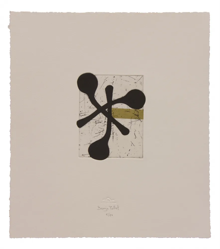 Eau-Forte Et Aquatinte Baroja-Collet - Convergencia II