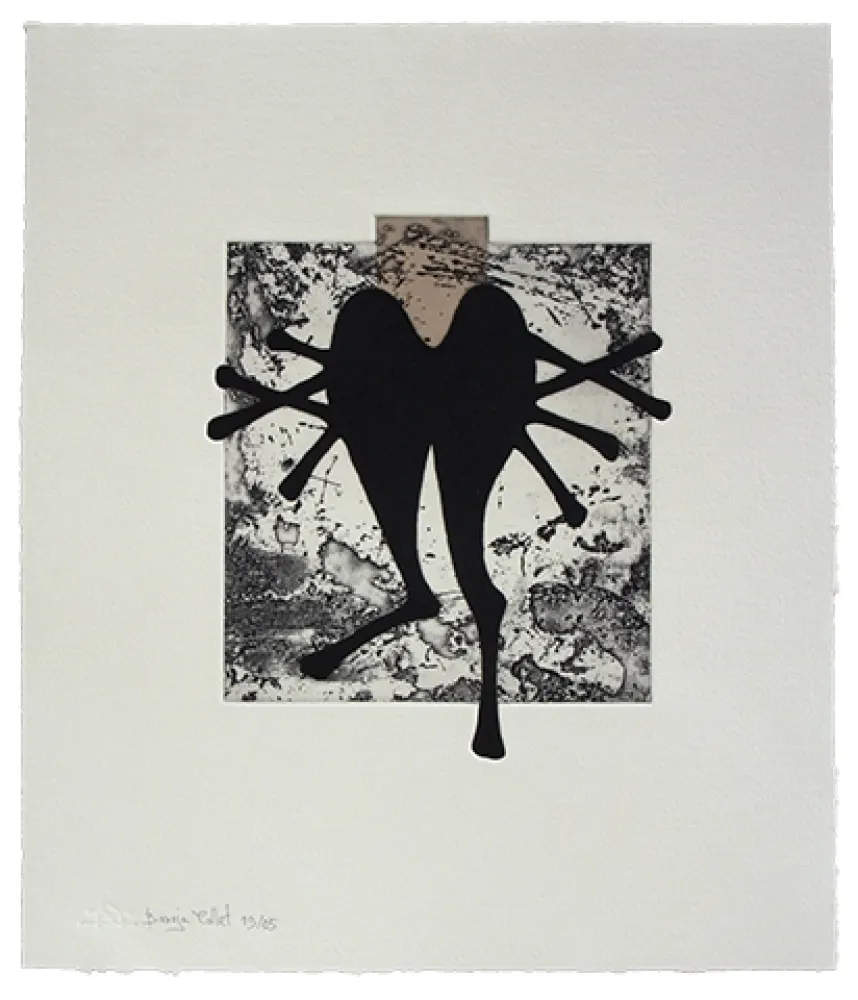 Eau-Forte Et Aquatinte Baroja-Collet - El beso