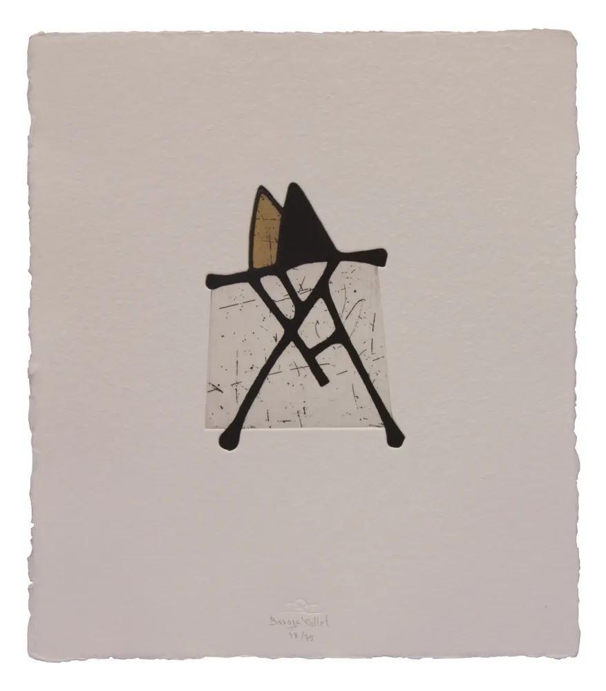 Eau-Forte Et Aquatinte Baroja-Collet - Lisboa III