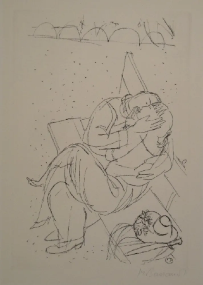 Eau-Forte Barraud - Les Amoureux