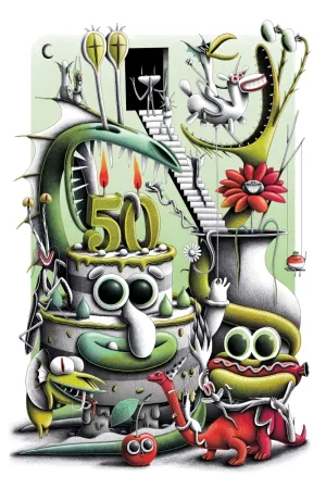 Estampe Numérique Barrome Forgues - 50 ans