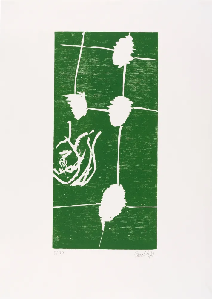 Gravure Sur Bois Baselitz - 
