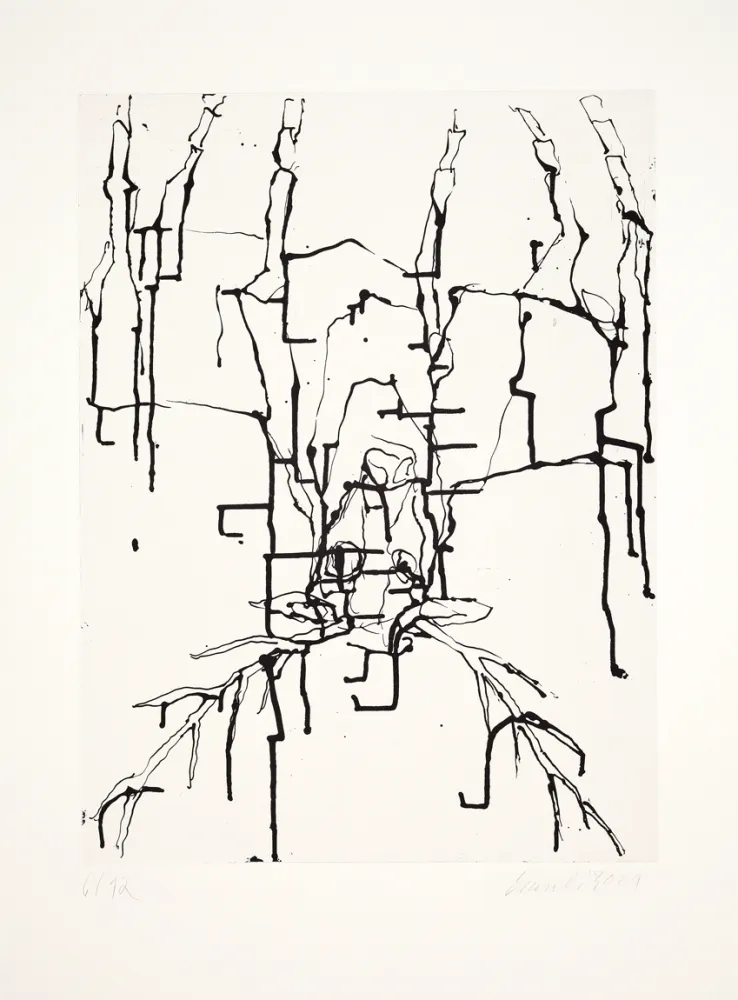 Aquatinte Baselitz - 