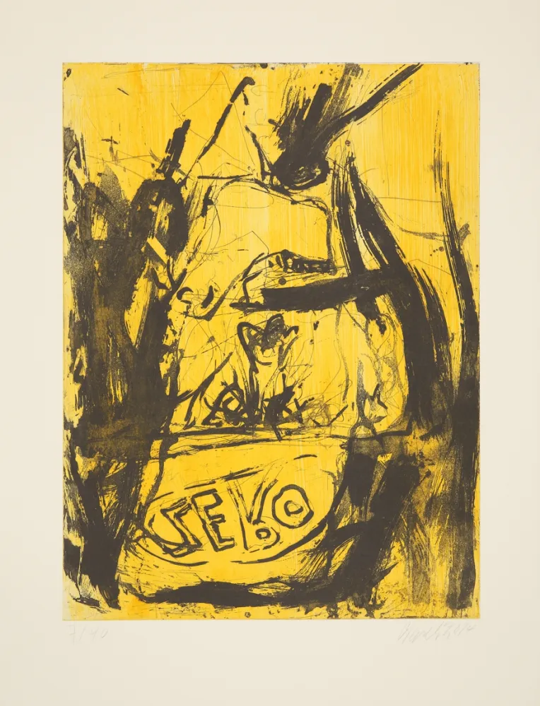 Eau-Forte Et Aquatinte Baselitz - 