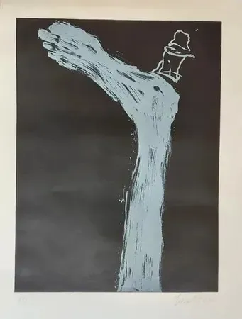 Gravure Baselitz - Grand pied