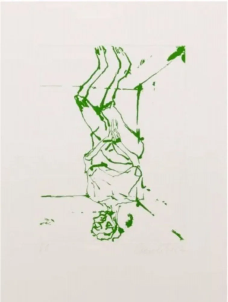 Eau-Forte Et Aquatinte Baselitz - Serpentine - green
