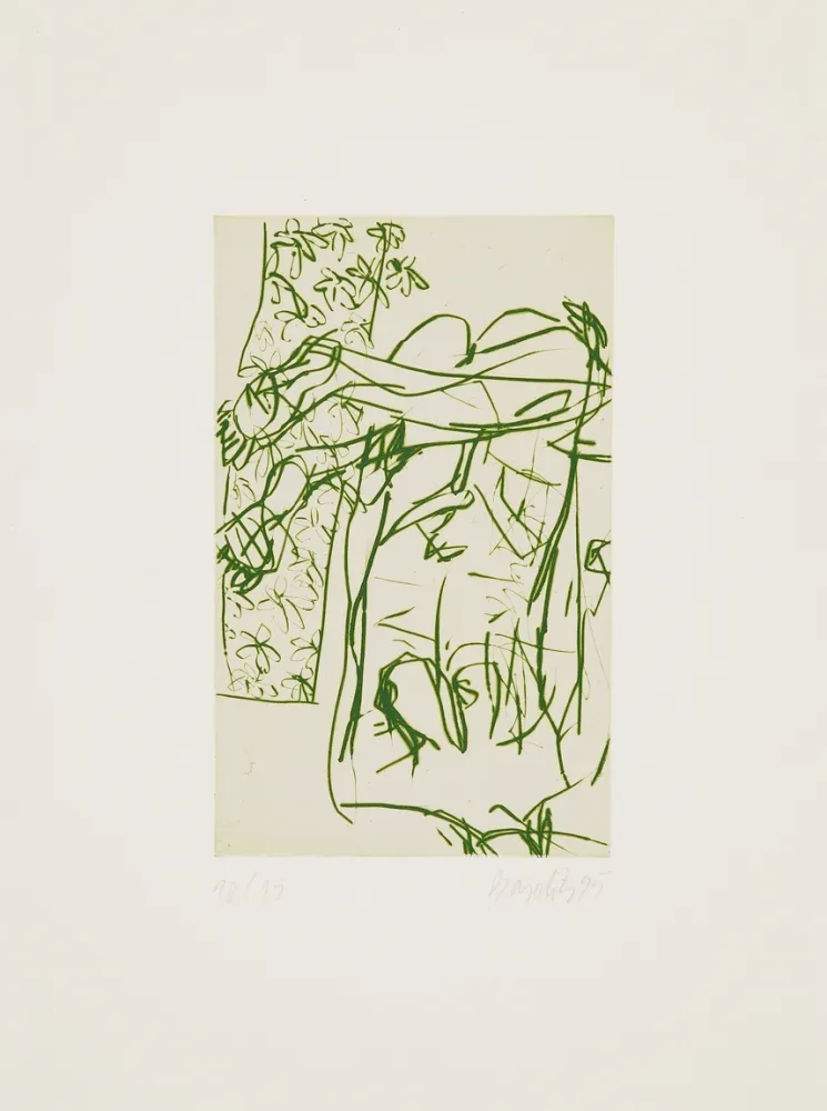 Pointe-Sèche Baselitz - Sheet 6 from 