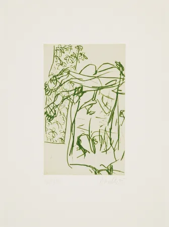 Pointe-Sèche Baselitz - Sheet 6 from 