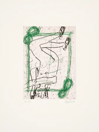Gravure Baselitz - Untitled