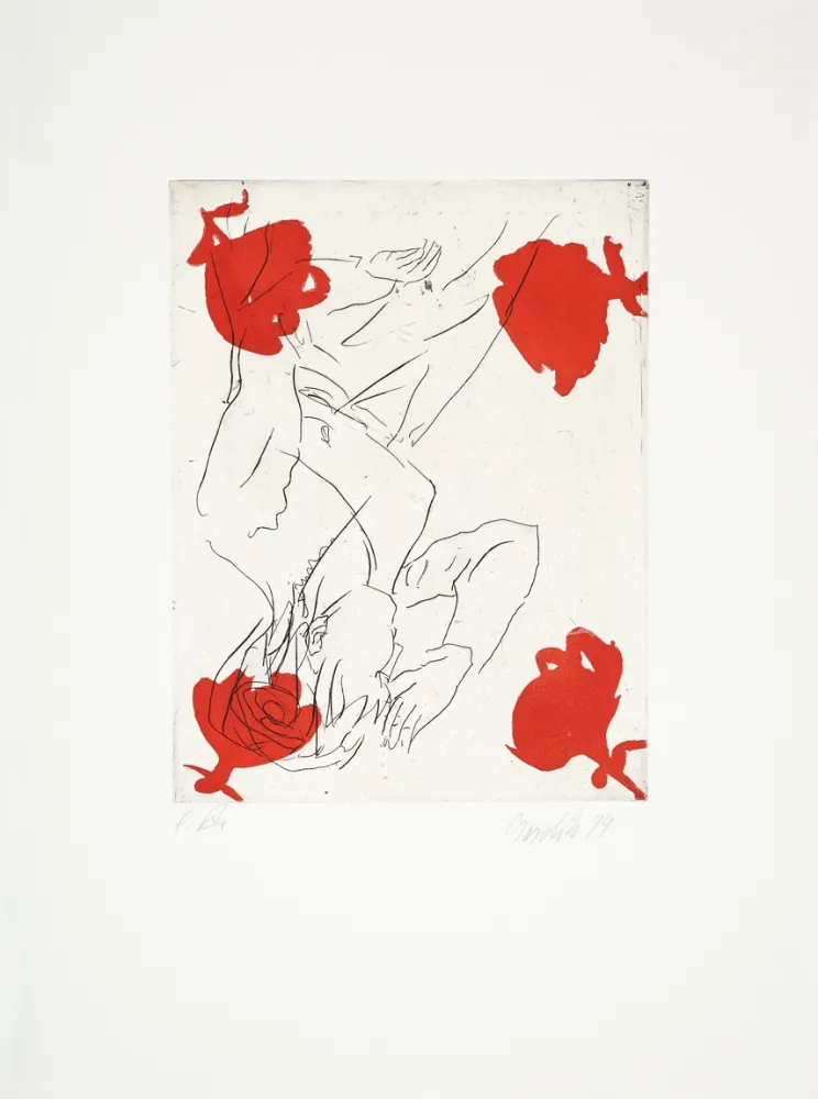 Pointe-Sèche Baselitz - Untitled (vgl. Romantisches Motiv)