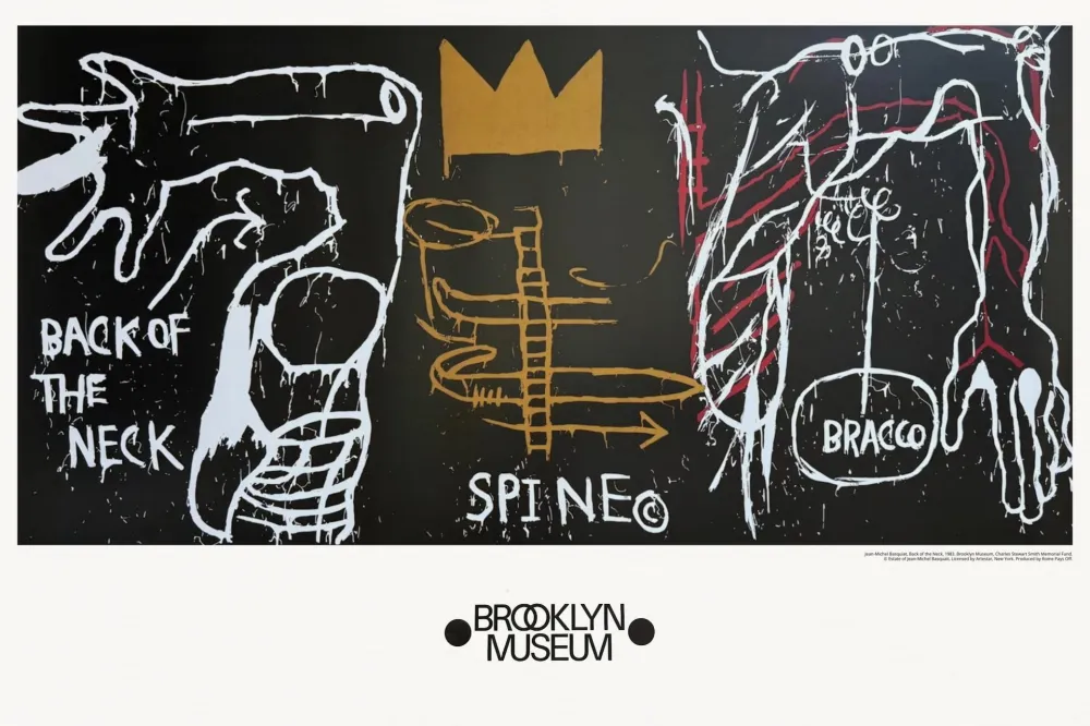 Sérigraphie Basquiat - Back of the Neck