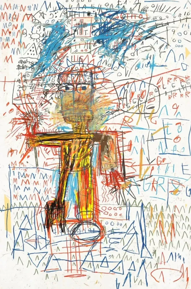 Sérigraphie Basquiat - Untitled (from Figure Portfolio)