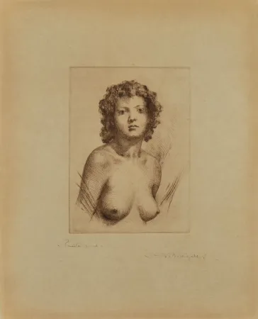 Pointe-Sèche Battigelli - FEMALE NUDE HALF-LENGTH