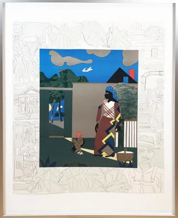Lithographie Bearden - Pepper Jelly Lady from The Presidential Portfolio