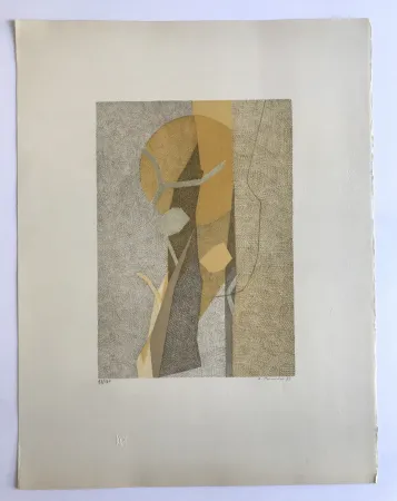 Lithographie Beaudin - Sans titre