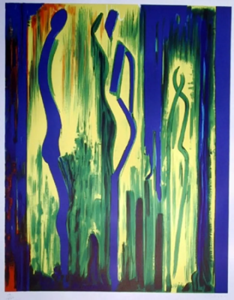 Lithographie Bellegarde - Apie