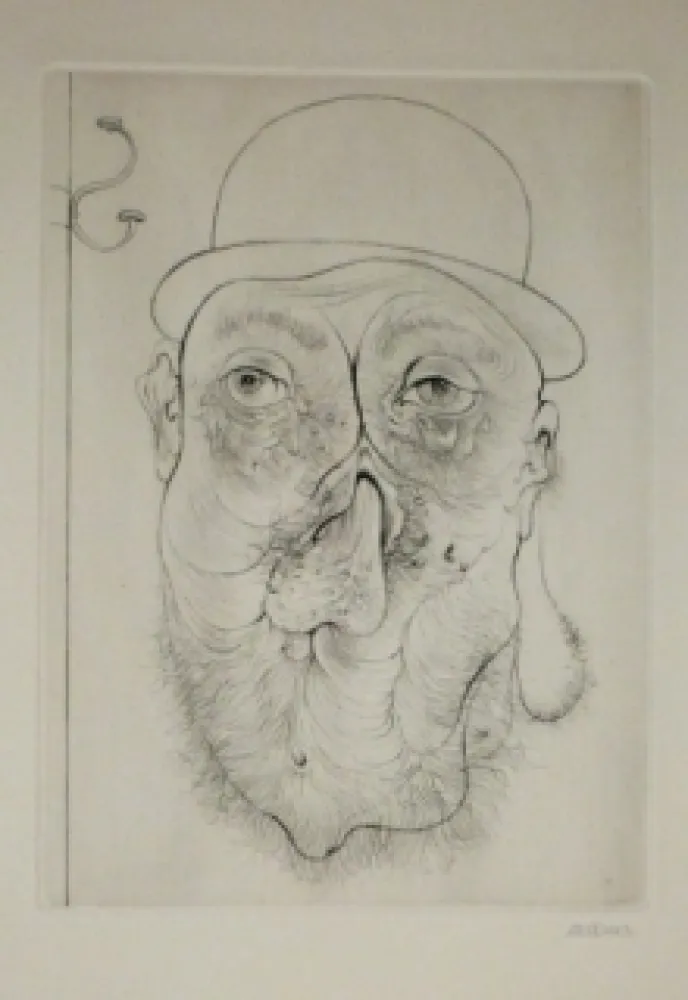 Gravure Bellmer - A Sade 10