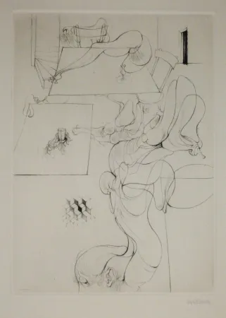 Gravure Bellmer - A Sade 9