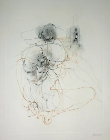 Eau-Forte Et Aquatinte Bellmer - Aline et Valcour