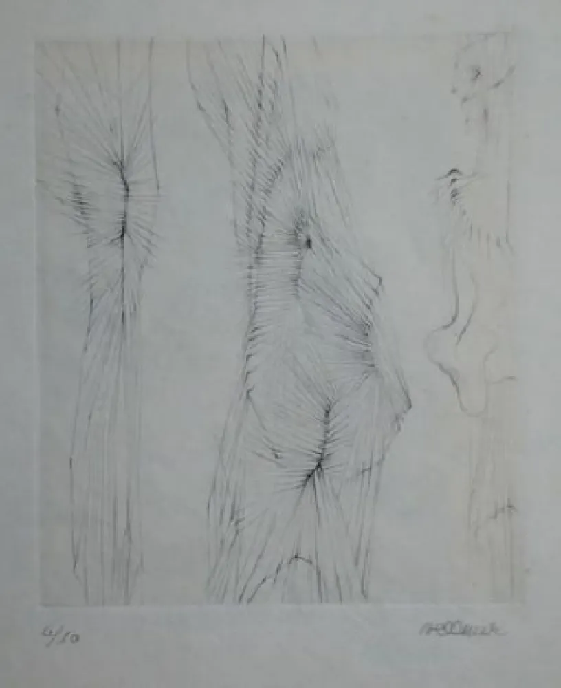 Eau-Forte Et Aquatinte Bellmer - Dialogues 1