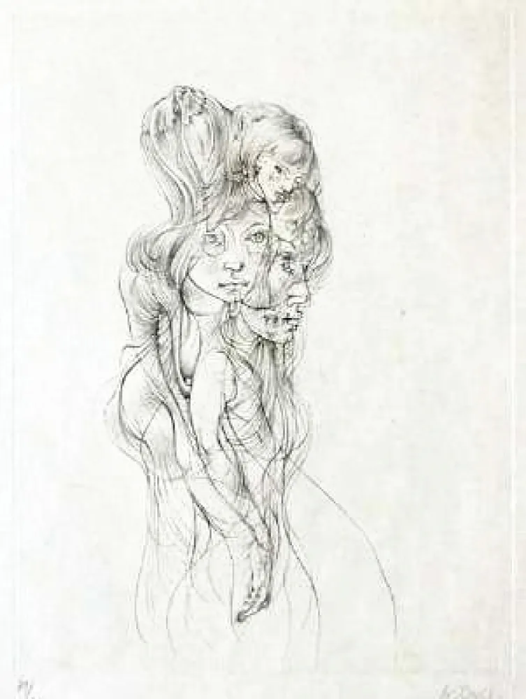 Pointe-Sèche Bellmer - Jeunes filles